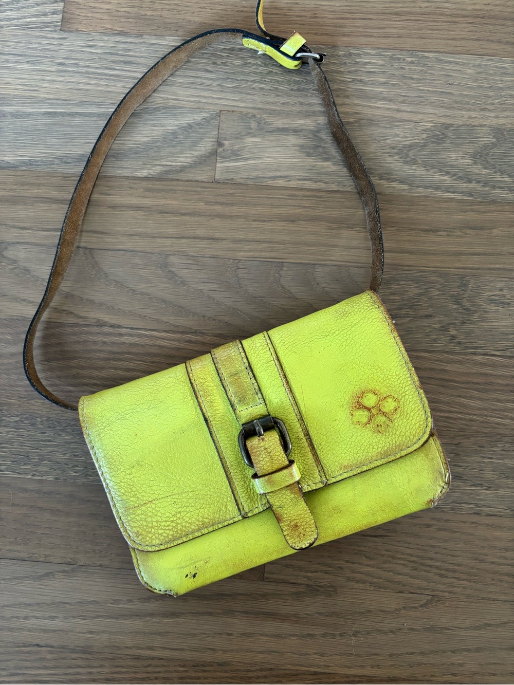Vintage Patricia Nash Leather Shoulder Bag Purse